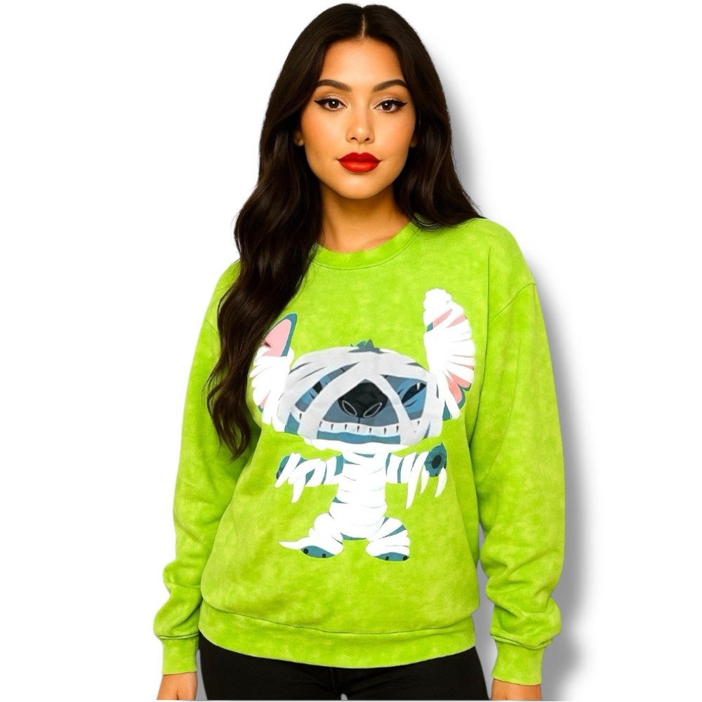 Our Universe Disney Lilo & Stitch Mummy Stitch Crewneck (Unisex)